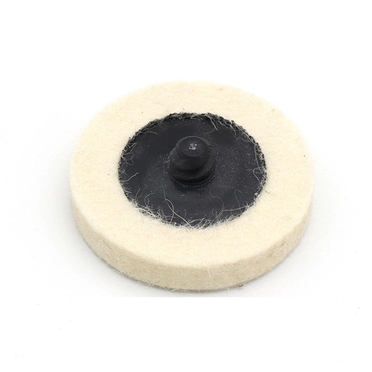 1 pçs 2 Polegada 50mm iam feltro de lã tecido disco polimento roda almofadas polimento moagem ferramentas abrasivas acessórios para dremel