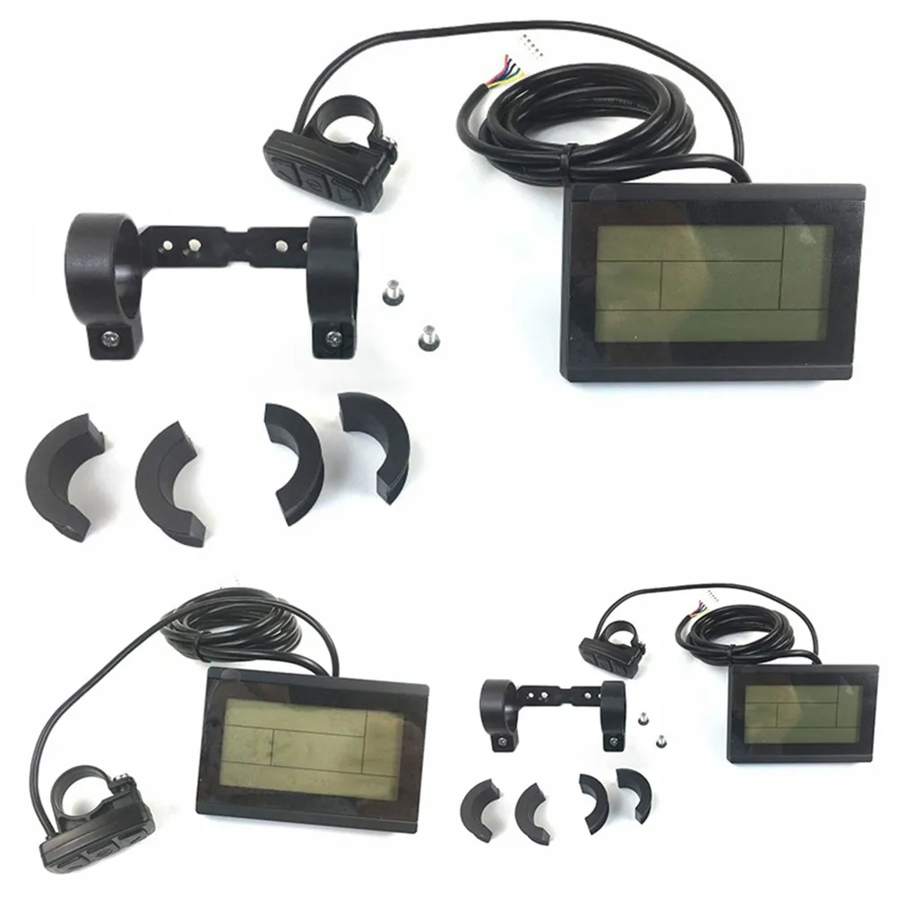 

LCD Display Panel For KT-LCD3 for E Bike 24/36/48V with Meter Functionality Compatible with For KT Series Controllers