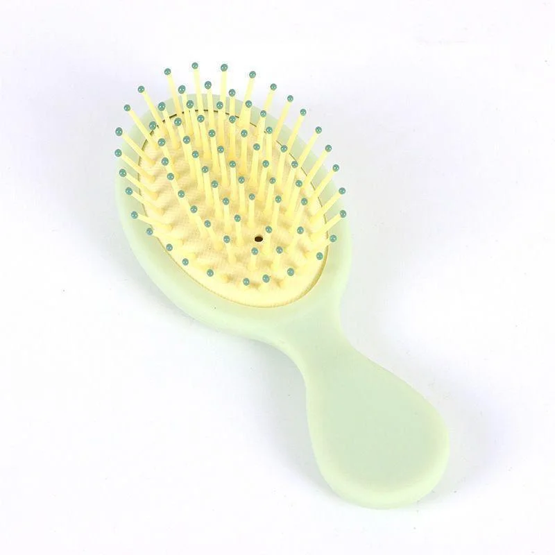 5 Mini-Luftkissenkämme, tragbare kleine Luftkissen-Massagebürsten, Reisebürste für nasses Haar, geeignet für die meisten Haartypen, Reisebürste. – Detail 4