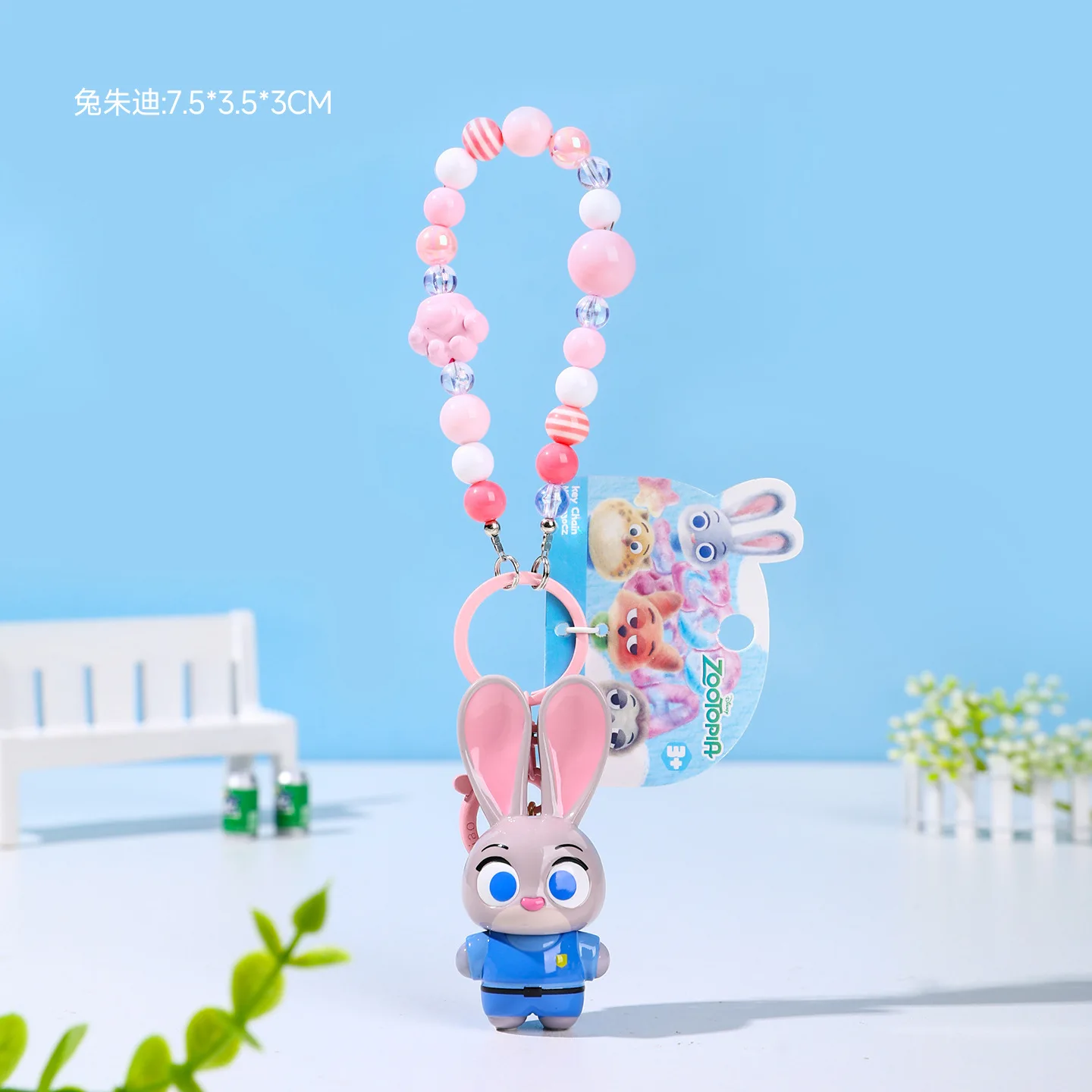 فيلم Zootopia لطيف سيارة المفاتيح قلادة الثعلب جودي هوبس أرنب نيك وايلد الثعلب الكسل Benjamin دمية Zootropolis دمية زوجين هدية