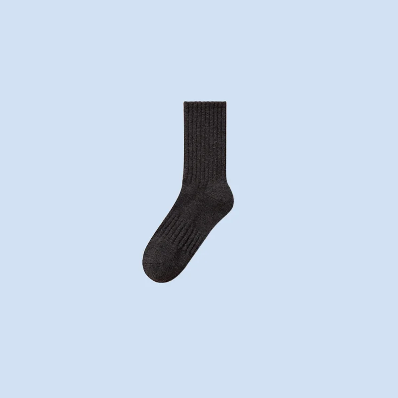 Chaussettes d'affaires en coton absorbant la sueur pour hommes, chaussettes mi-longues, haut, tube long, document solide, été, 5/10 paires