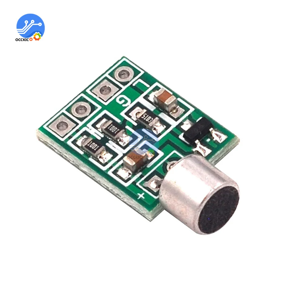 1/2/3/5pcs Mini Microphone Audio Amplifier Module Speaker Circuit Board DC 2.5-9V 14x12mm Mic Accessories