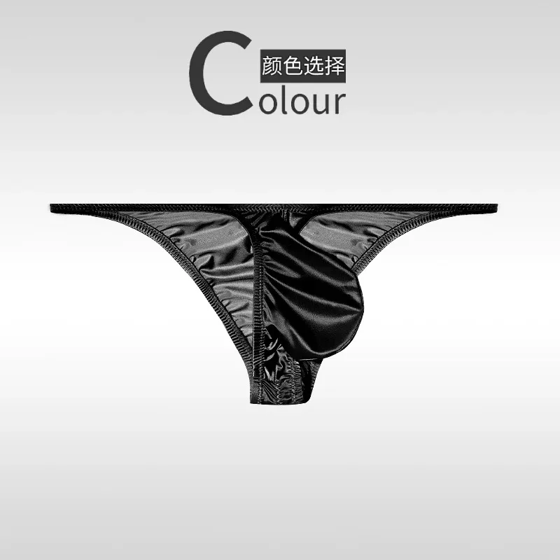 Underwear men's briefs personalized Shining underwear man black Red Blue party Underwear - Image 5