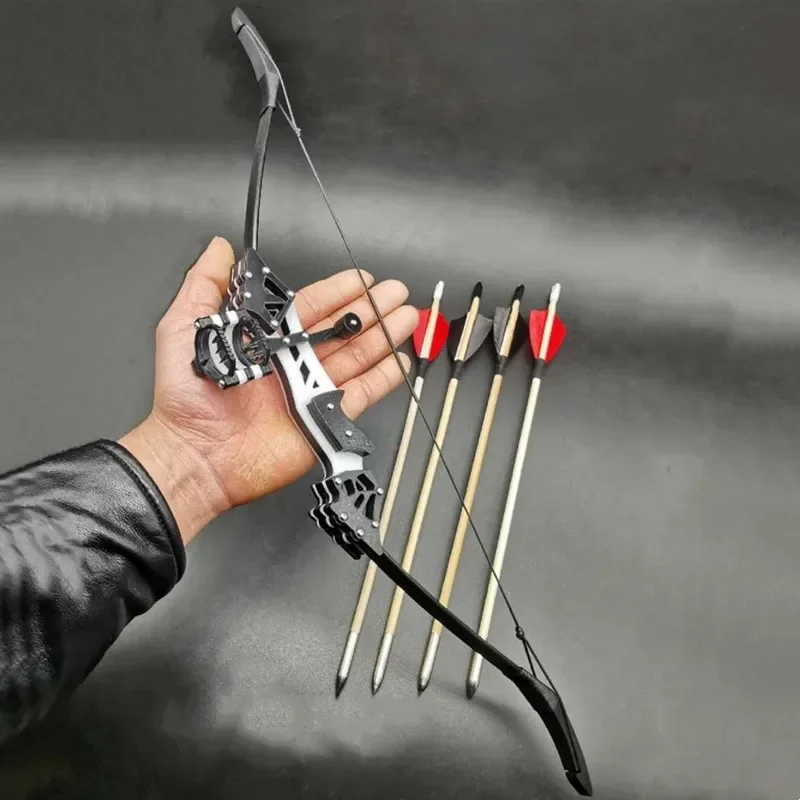 Outdoor Mini Recurve Boog Draagbaar Krachtig Richten Schieten Pijl En Boog Afneembaar Boogschieten Sport Speelgoed Pijl En Boog Set