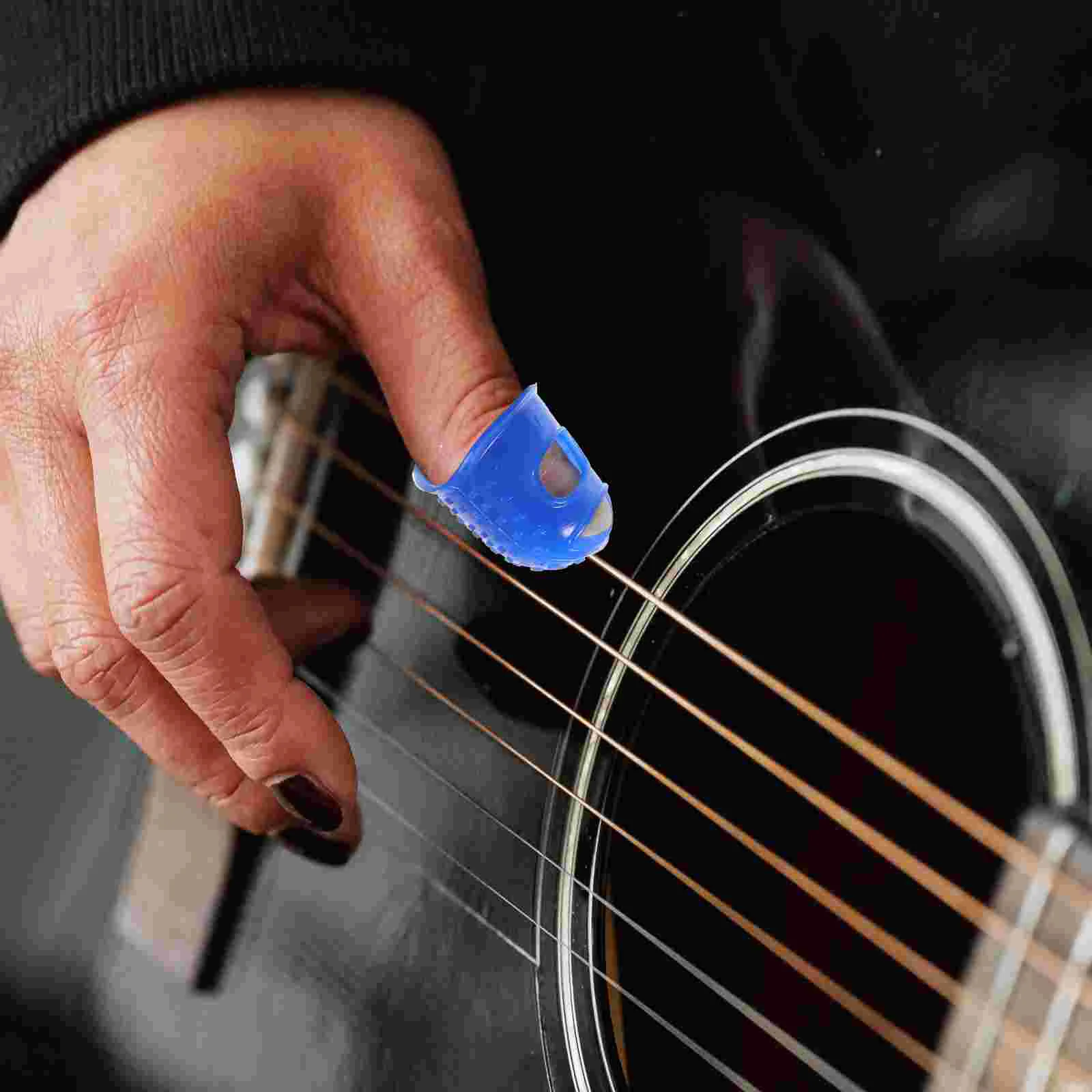 Rubber Finger Tips Guard Sizes Gel Finger Cots Anti Slip Silicone Finger Caps Finger Protectors