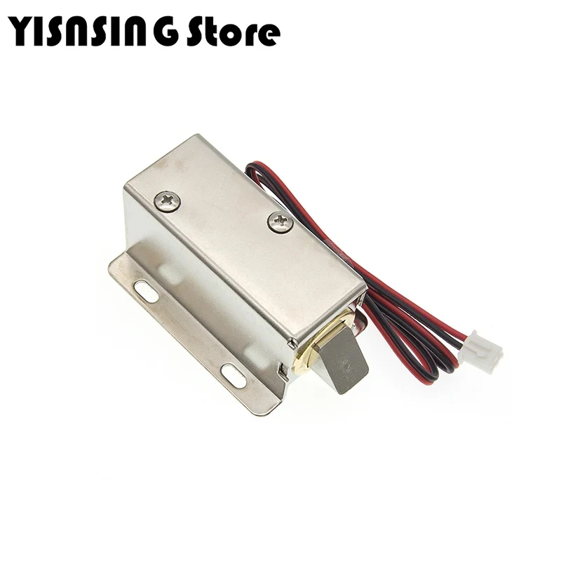 Electronic Lock Catch Door Gate 12V 0.8A Release Assembly Solenoid Access Control