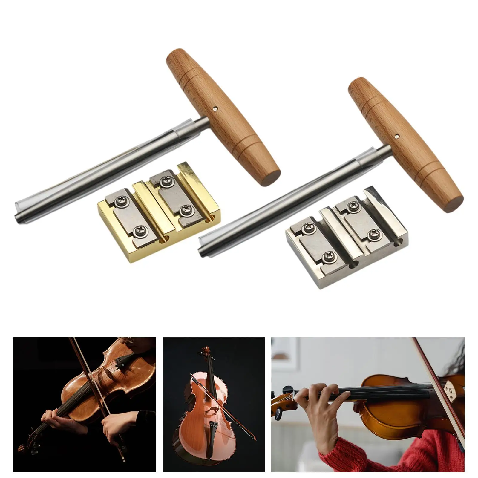 

Violin Tool Set Violin Peg Tool Easy to Use Violin Making Tool Violin Pegs Reels Tool Zinc Alloy Violin Tuning Reamer Set