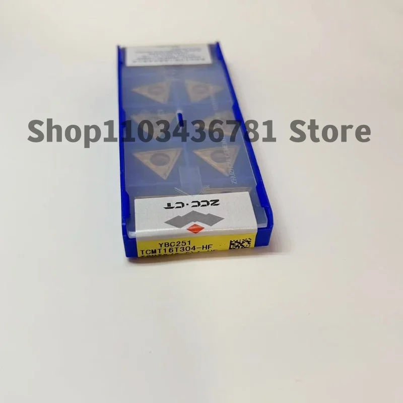 

TCMT16T304-HF YBC251 /TCMT16T308-HF YBC251 CNC turning blade carbide inserts 10Pcs