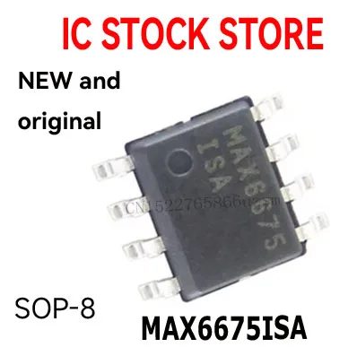 5PCS MAX6675I MAX6675 IC SOP-8 MAX6675ISA+ SOP8 SMD Sensor Temperature to Digital Converter SPI IC Chip MAX6675ISA MAX6675IS