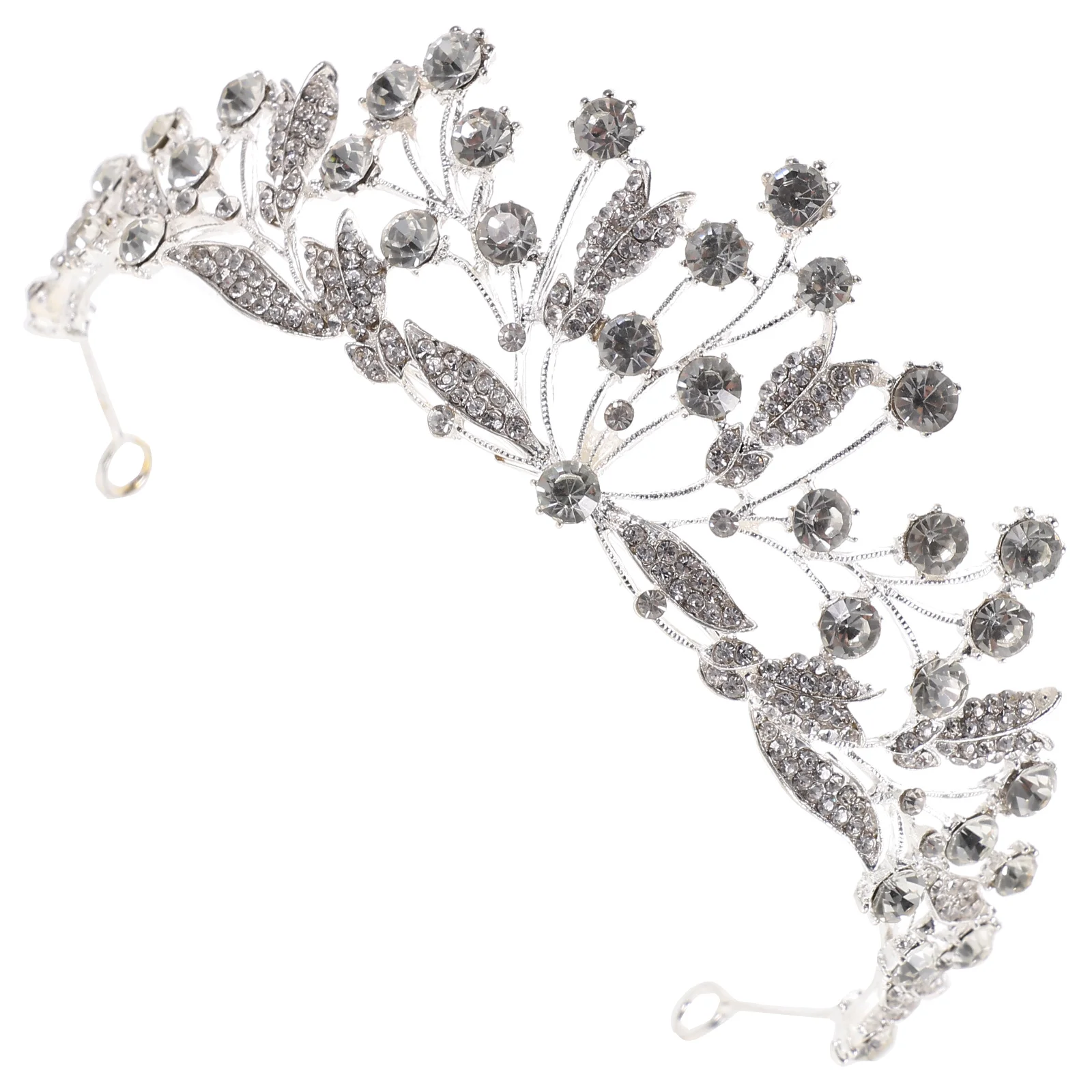 

Blue Rhinestone Birthday Bride Tiara Party Decorations Tiara For Girls Women Bridesmaid Headdress Alloy Crowns