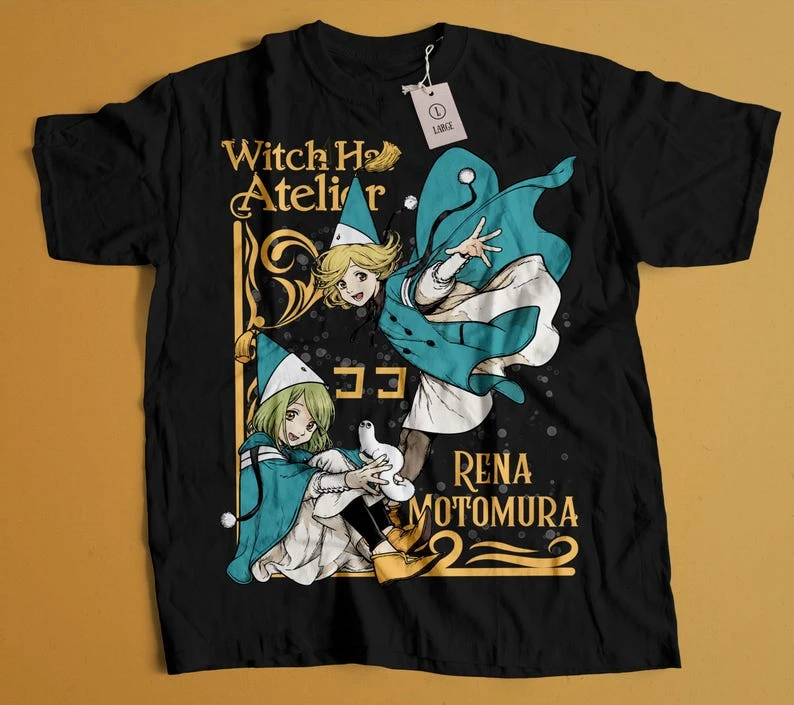 Witch Hat Atelier T-shirt Oversized Unisex Streetwear Trendy Cotton Fashion Street Casual Tee Classic Loose soft hot product tee