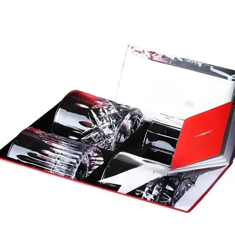 

Crystal whiskey glass handmade engraved gift light luxury gift box crystal glass gift cup