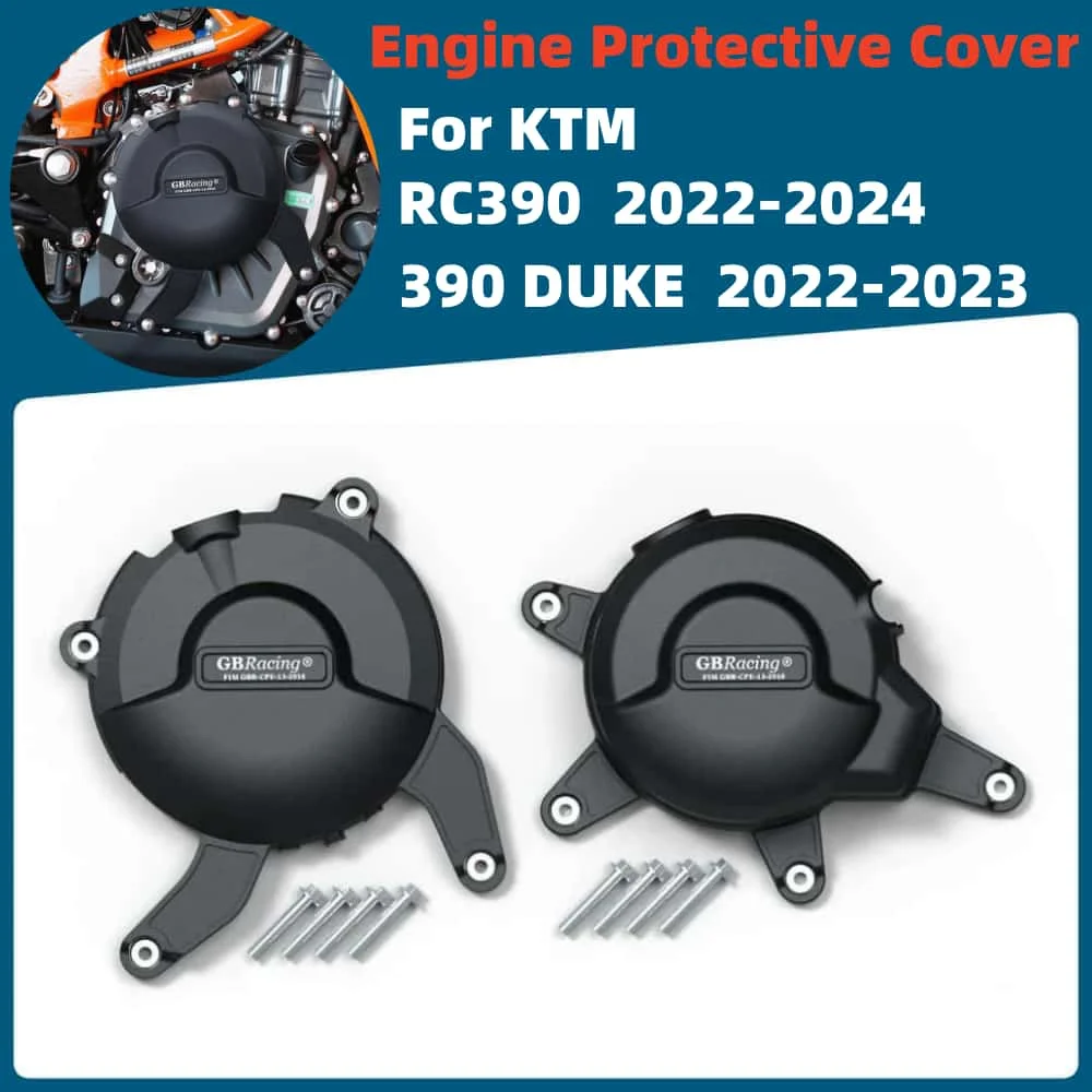 

For KTM RC390 2022 2023 2024 / 390 Duke 2022-2023 For GB Racing Refit Motorcycles Engine Protection Cover