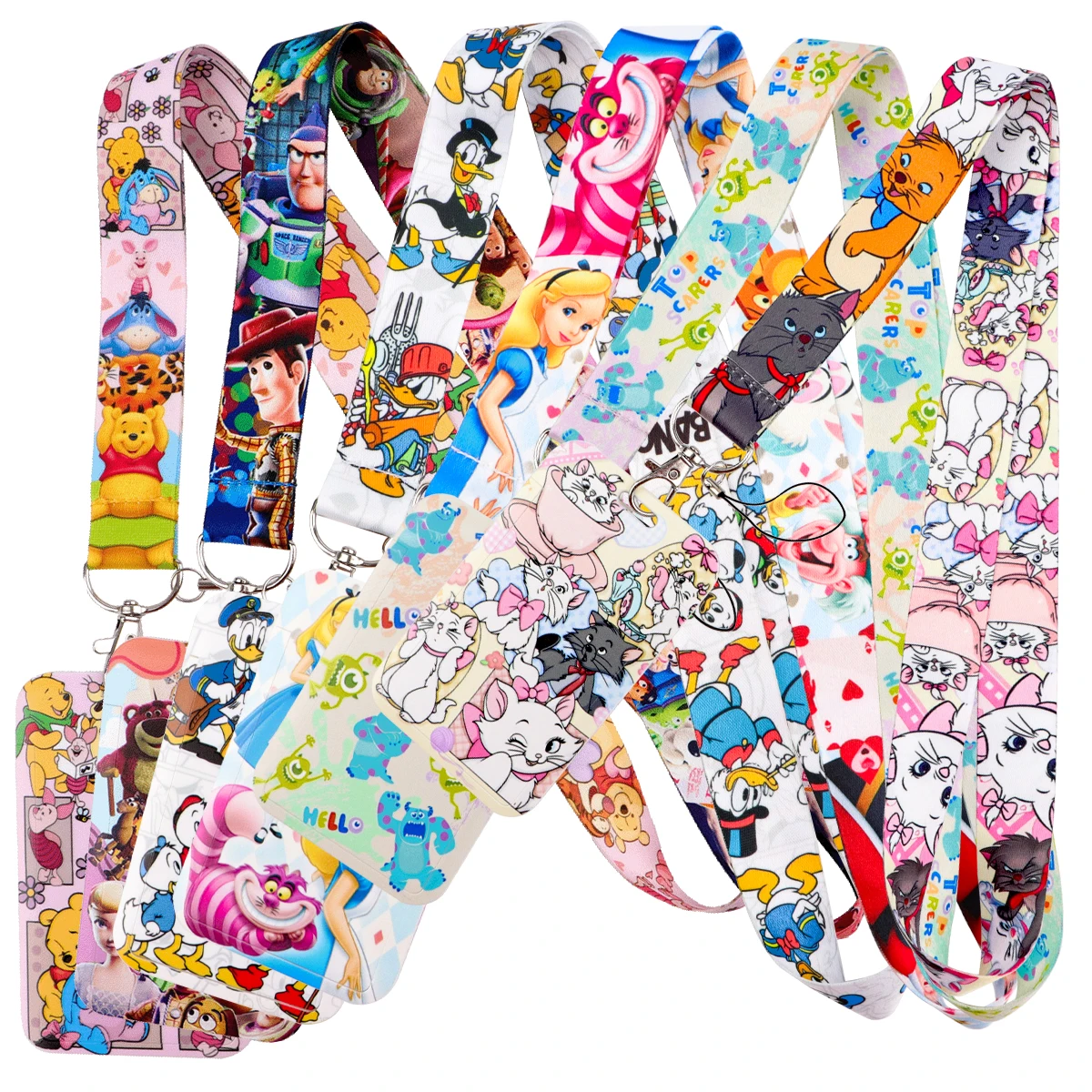 

Classic Cartoon Movie Monster Lanyard Card Holder Badge Holder DIY Hanging Rope Neck Strap for ID Card Straps Phone Accessories