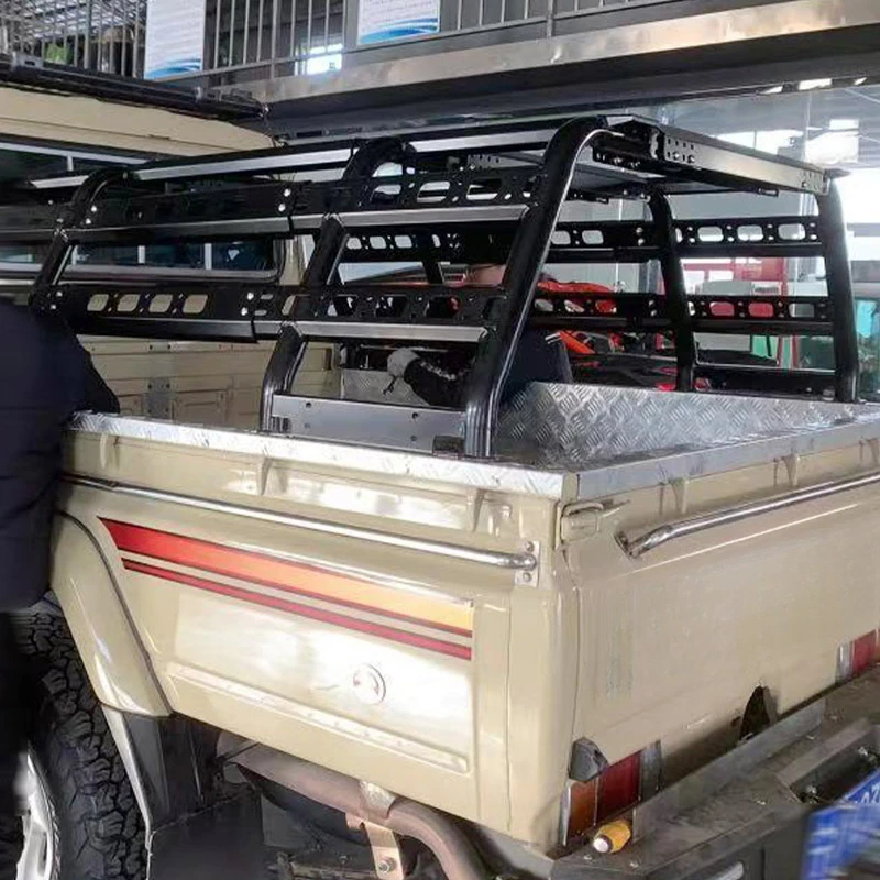 AutoParts Realm Store - Hot Selling King4X4 Off-Road Truck Bed Rack Powder Coated Steel Sports Roll Bars