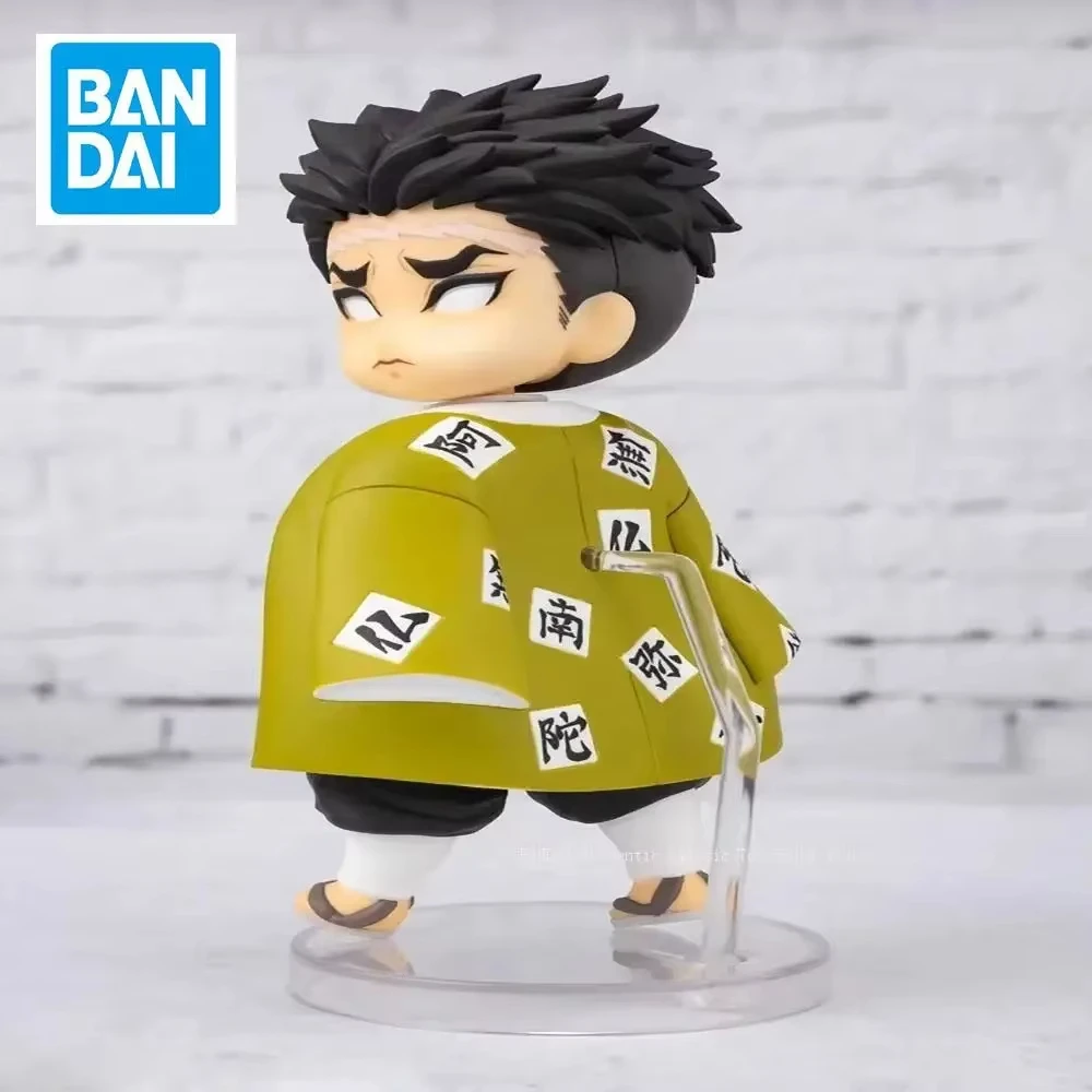 En Stock Original Bandai Figuarts Mini Demon Slayer Himejima Gyomei figura de acción Anime modelo juguete para regalo