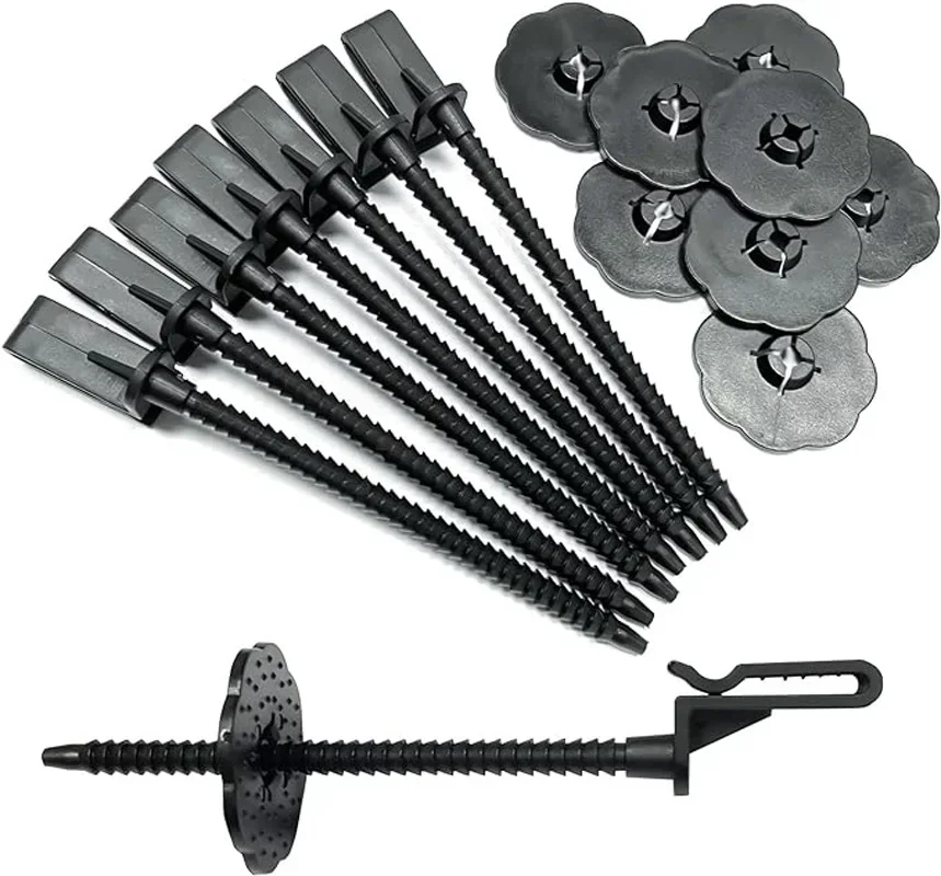10/50pcs Nylon Solar Panel Bird Guard Clips,Bird Blocker for Solar Panels,Solar Panel Bird Protection,Fixing for Solar Panels