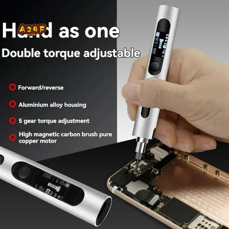 

A24F-Electric Screwdriver Set With Dual Torque Adjustment Function 32 In 1 Mobile Phone And Tablet Repair Special Tool