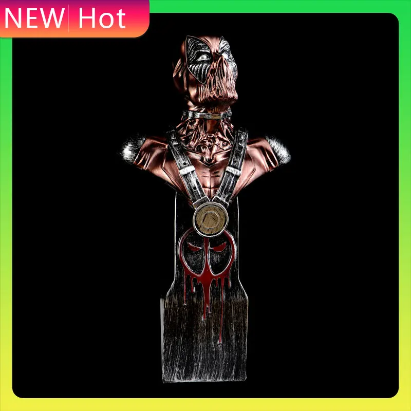 

Marvel Super Hero Bust Deadpool Model Handmade Model Statue Computer Desk Decoration Living Room Decoration Boy Cool Gifts