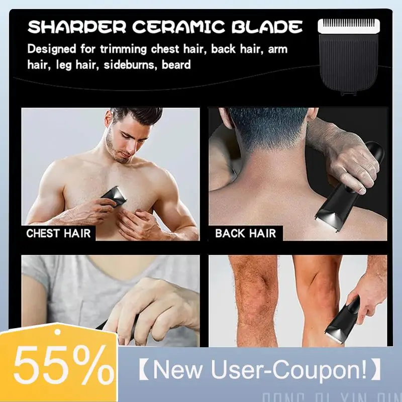 A60T New Trimmer Formen Professional Body Hair Trimmer Formen Groin & Body Hair Trimmer Formen Electric Trimmer Pubic Trimmer