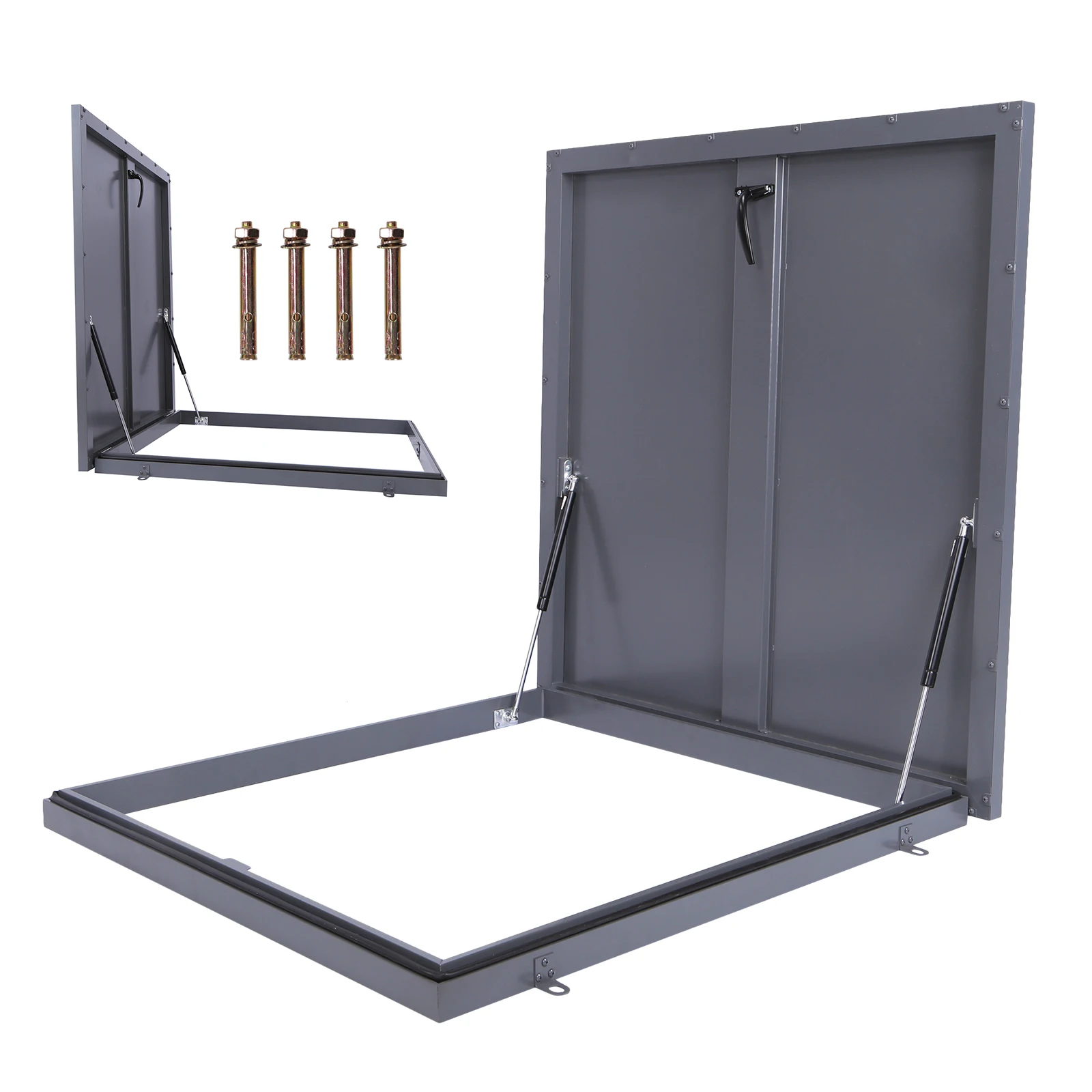 

Люк на крышу из оцинкованной стали, чердачная дверь, вентиляционное окно, дверь доступа на крышу, безопасная дверь для крыши, подходит для дома и промышленности