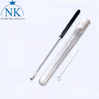 Varilla de inoculación de cobre puro niquelado, alambre, alambre de nicromo, anillo, aguja, 10 piezas