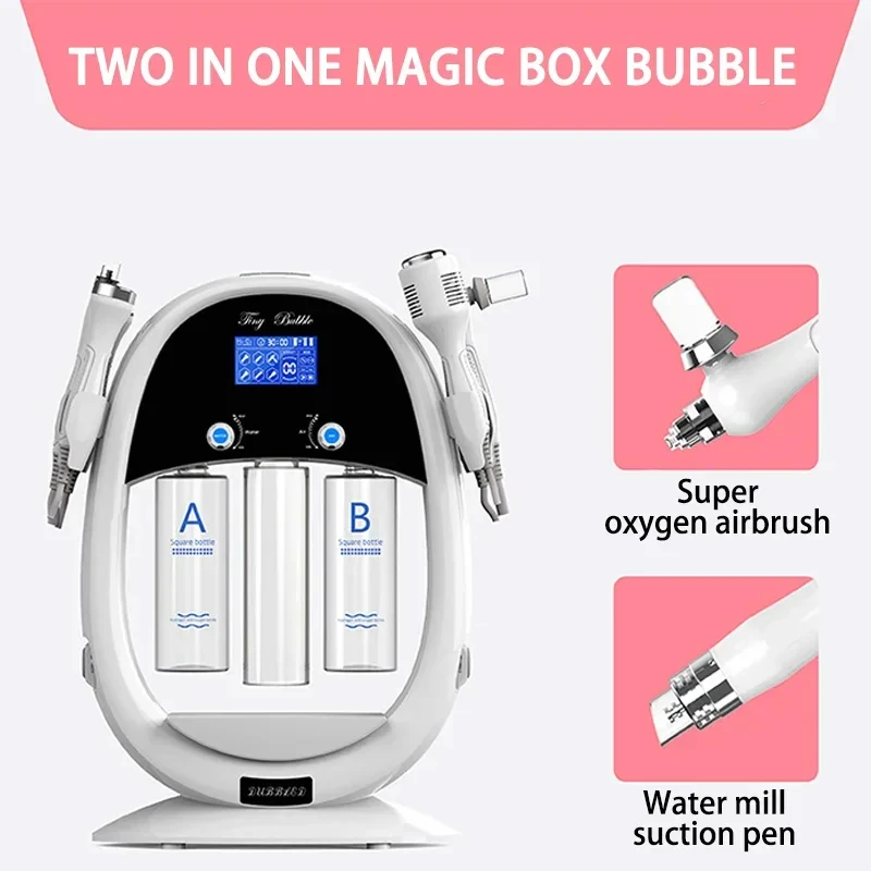 

2025 New H2O2 6 in 1 Water Oxygen Deep Cleaning Skin Care Machine Skin Tightening and Whitening Peel Machine For Spa Use
