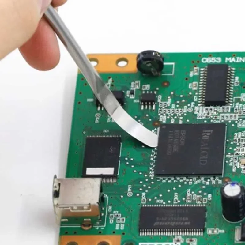 8pcs CPU IC Glue Remover Phone Repair Tool C Chip Repair Thin Blades Piratical Repair Hand Tool For Mobile Phone Computer image 5