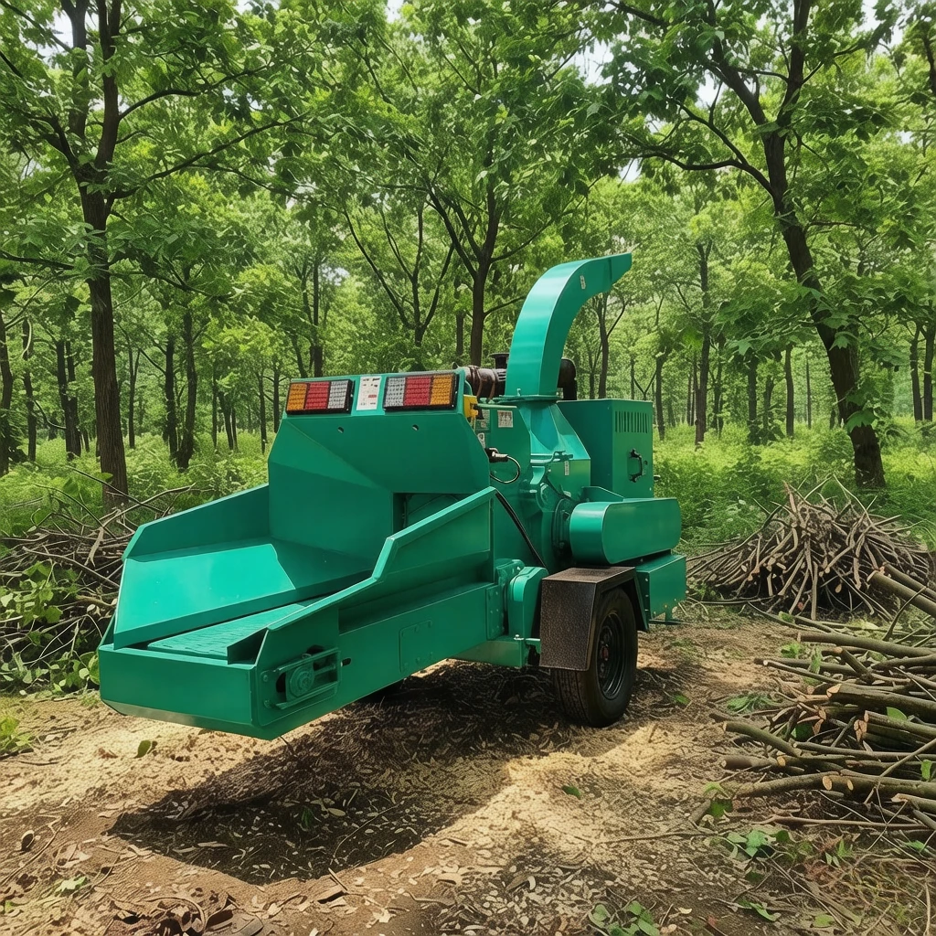 Wholesale Prices Mobile Electric Powered Wood Chipper Professional Wood Shredder Industrial Branch Tree Crusher