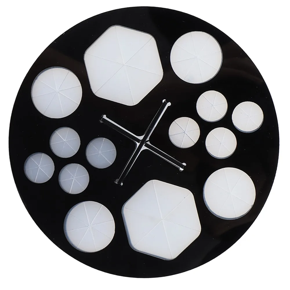 Acrylic Makeup Brush Drying Rack 14 Hole Brush Display Stand Makeup Brush Organizer Freestanding Makeup Brush Holder