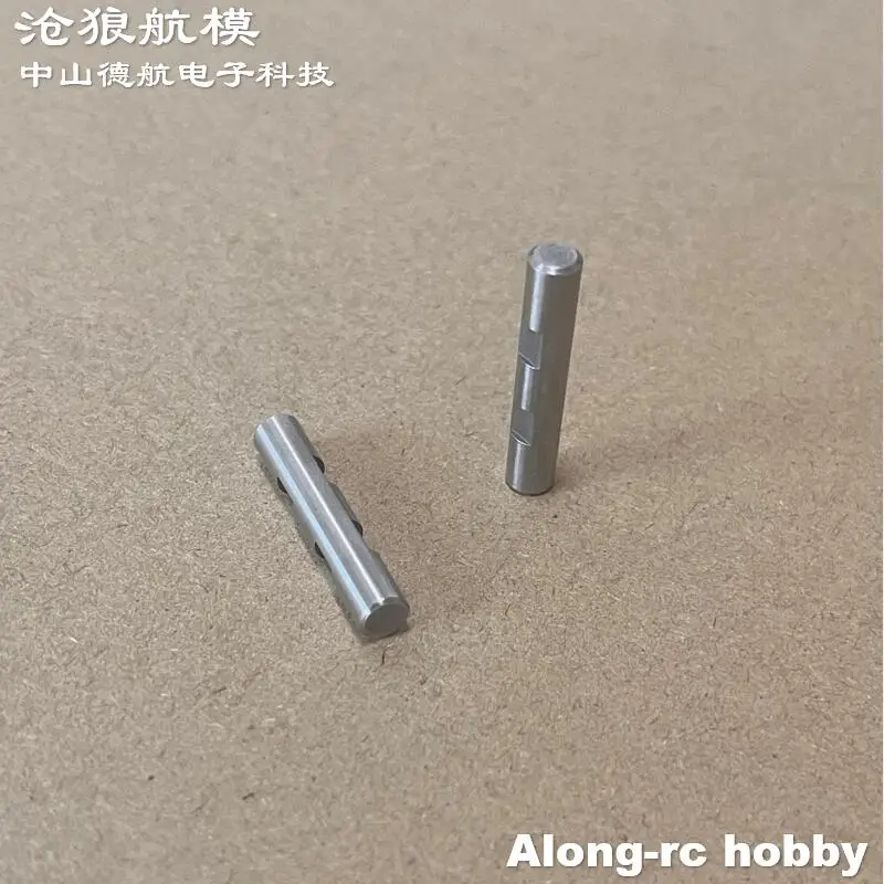 4 pièces d'arbre en acier de 5mm x 27.5mm, 2,2 de 5mm, pièce d'avion RC pour train d'atterrissage rétractable 60g (15kg) ou modèles de bricolage, pièces de rechange d'avion
