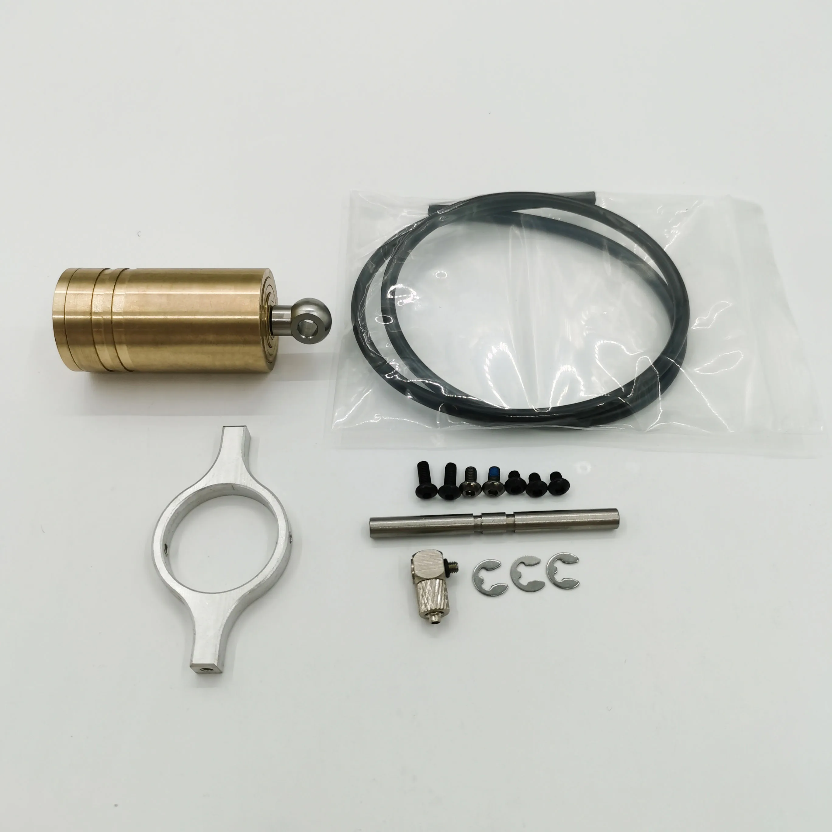 Lifting Centrally Hydraulic Cylinder for Tamiya 1/14 RC Truck Sca 770s 1:14 Tractor Upgrade Accessories