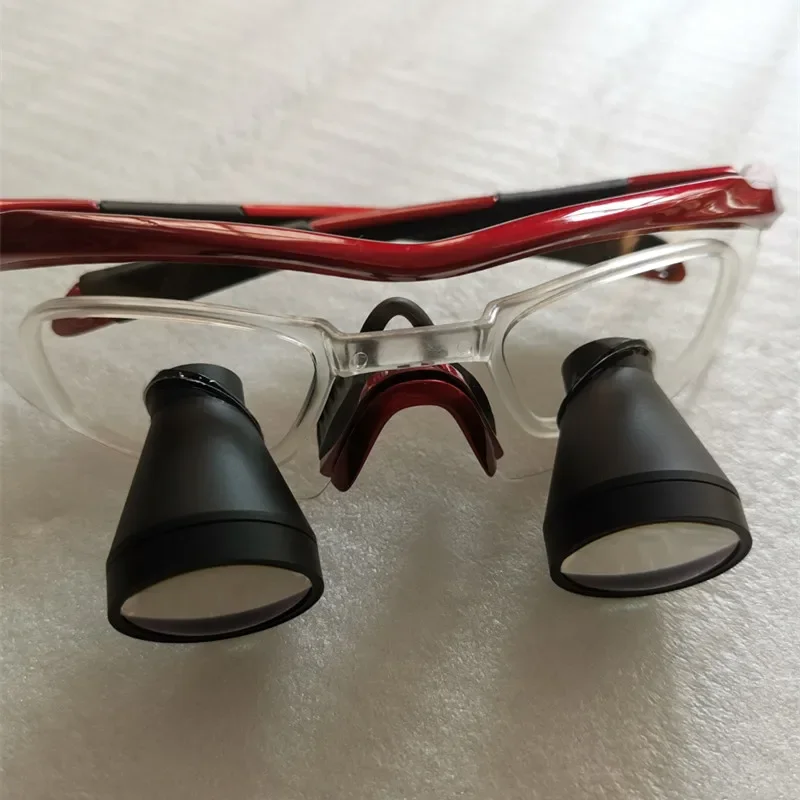 2.5X 3.5X TTL Binocular Eyeglass Dental Loupe Surgery Medical Magnifying Glass Dentist Magnifier 33-45cm Long Working Distance