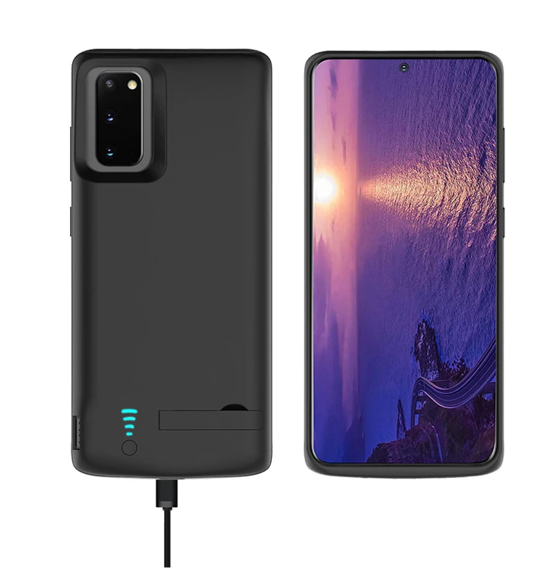 Funda con cargador de batería para Samsung S20 S21 S22 Ultra S20 S21 S22 Plus, funda con cargador tipo batería externa para Samsung S10 Plus S10