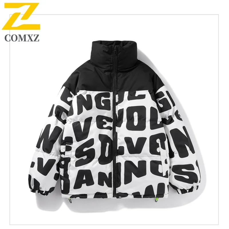 

COMXZ 2022 New Cotton Winter Fleece Thick Trendy Handsome Versatile Padded Coat