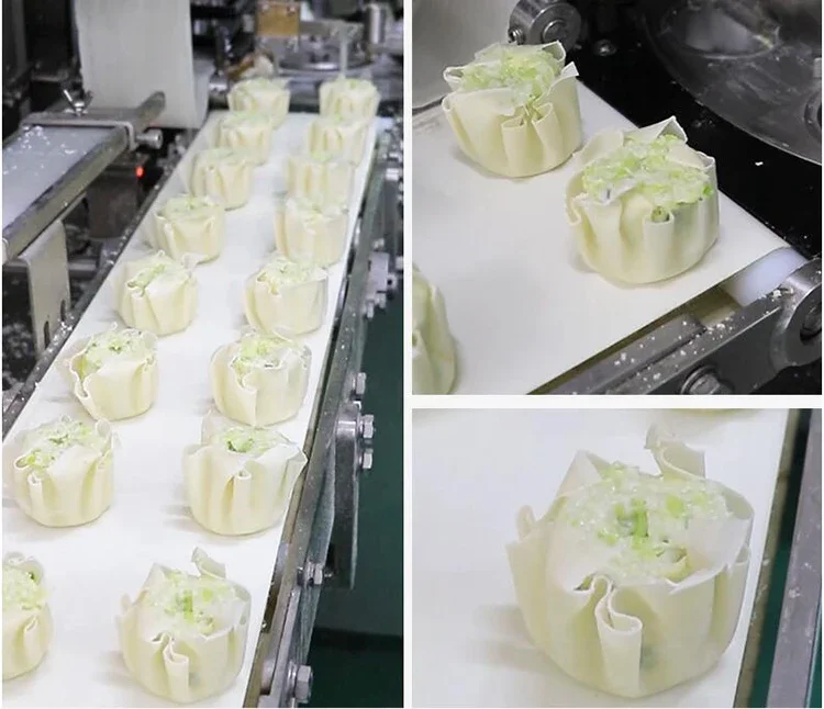 Automatic large scale high speed shaomai maker shumai dimsum siomai making machine