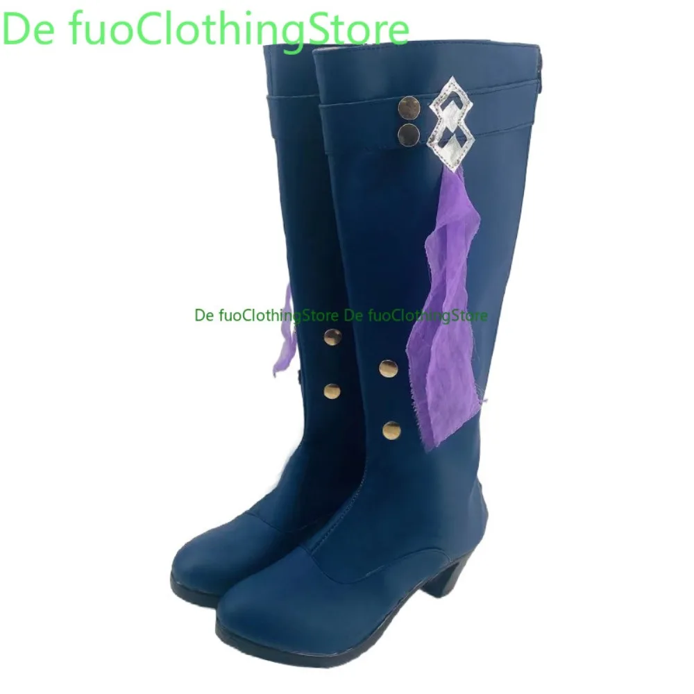 DefuoClothing Vertin Cosplay chaussures Anime bottes de Convention jeu d'anime chaussures et bottes de jeu de rôle fête d'halloween