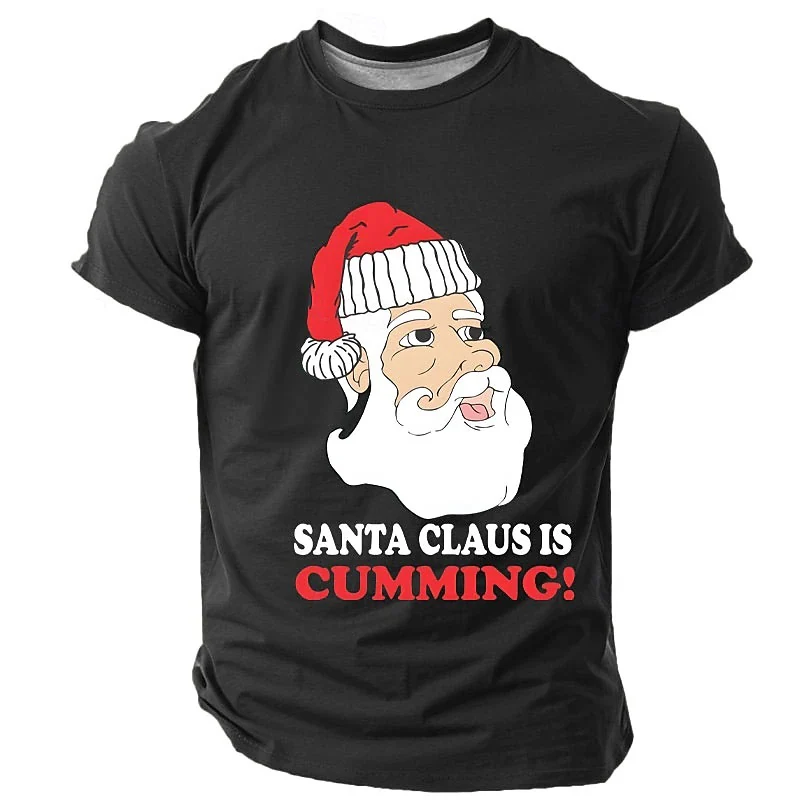 عيد الميلاد التي شيرت الجرافيك الرجال تي شيرت النمط الياباني الشارع الغذاء عاشق المرأة التي شيرت طفل Vintage طفل قمصان قصيرة الأكمام الملابس