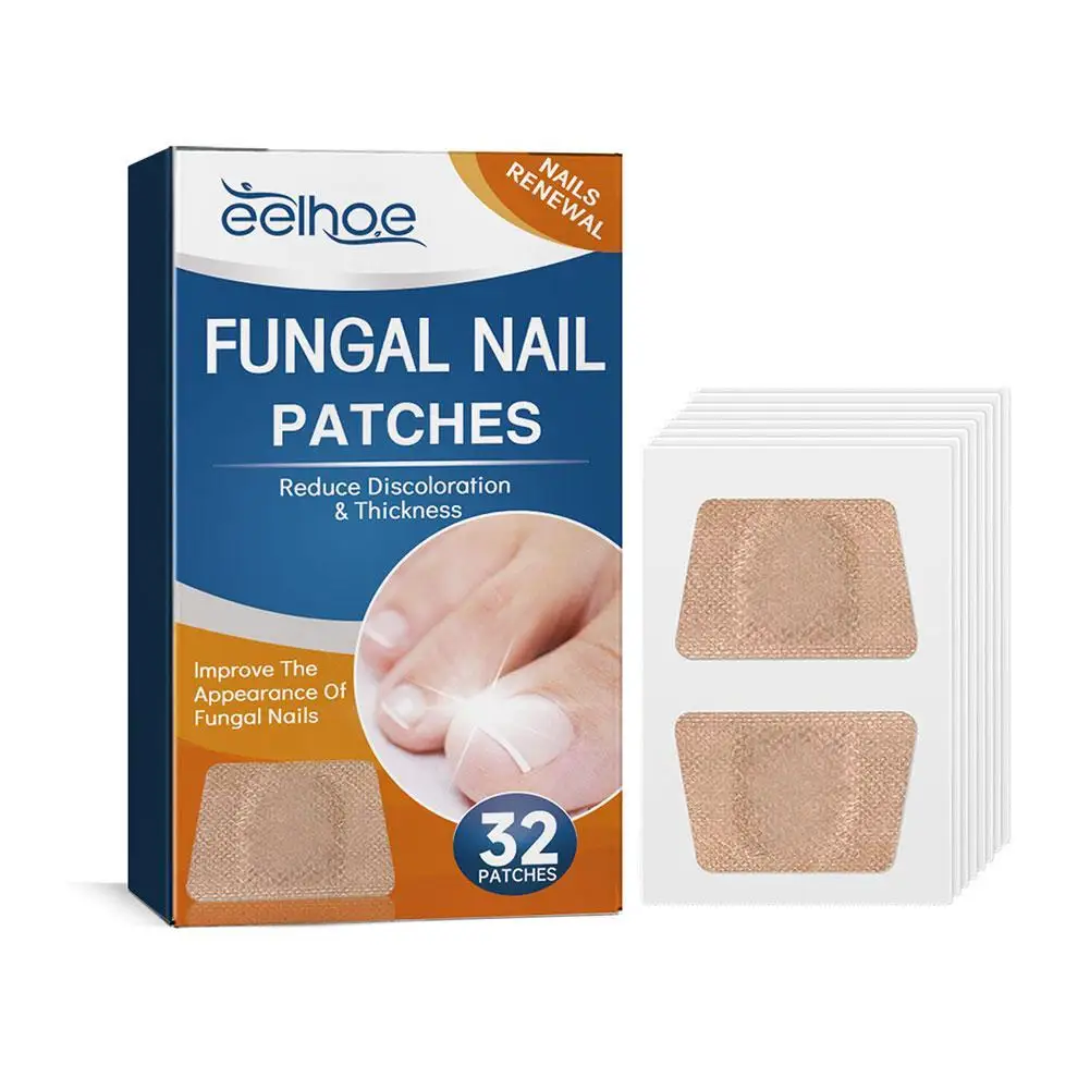 32Pcs Toenail Corrector Patch Paronychia Treatment Fungus Removal Nail Ingrown Correction Stickers Nails Recover Pedicure Tool