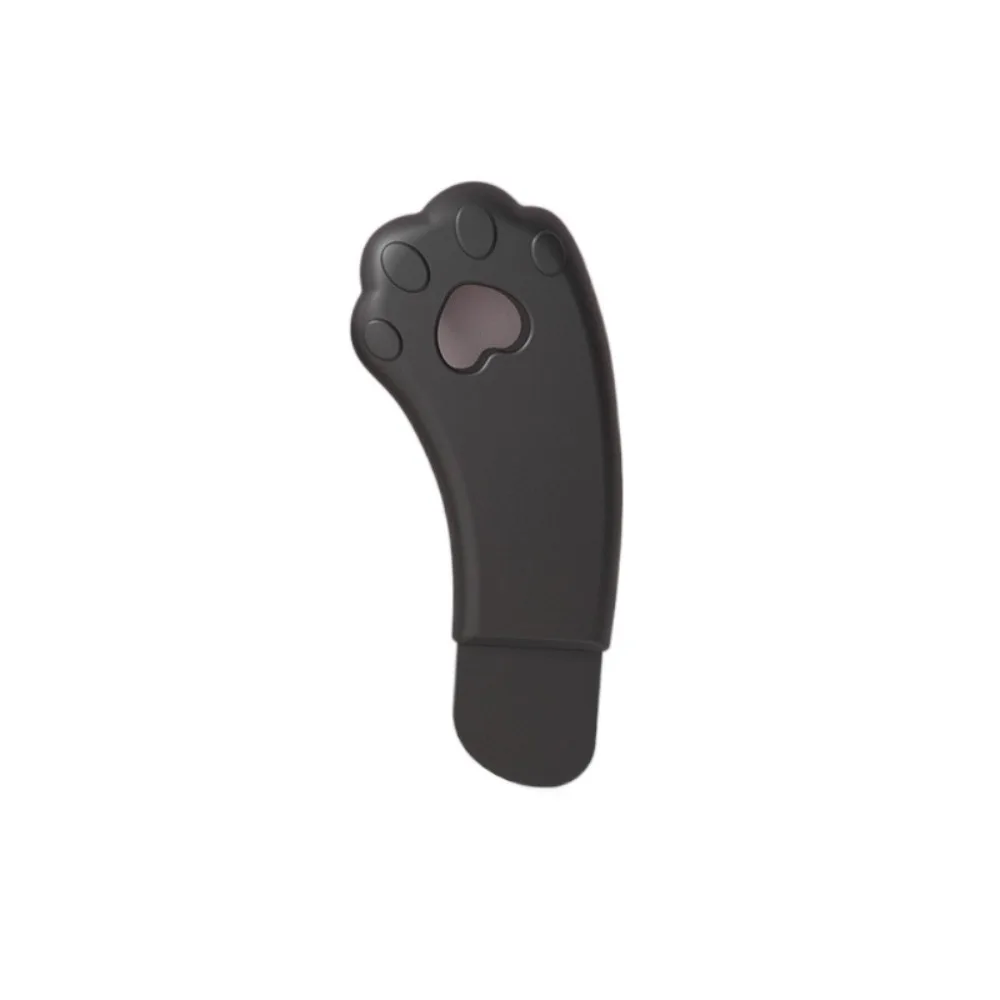 Outil d'élimination des points noirs du visage en forme de patte de chat, grattoir en Silicone pour nettoyage en profondeur des points noirs, spatule portative pour enlever les points blancs et l'acné