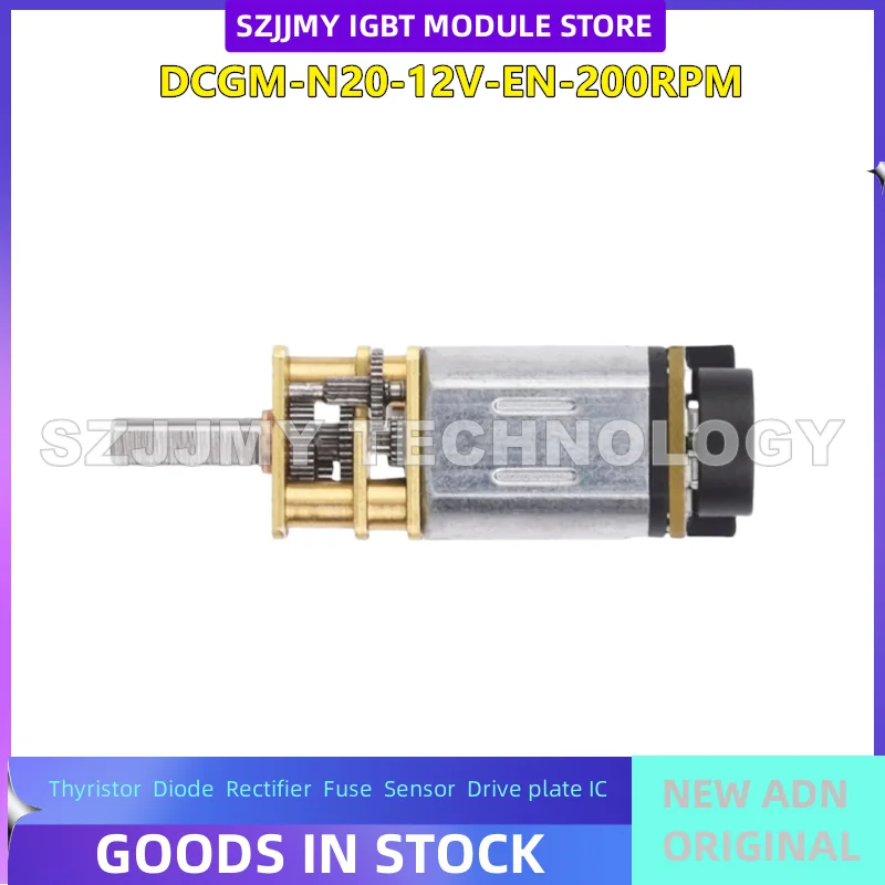 N20 DC encoder reduction motor magnetic Hall encoder metal gear high-precision reducer  NEW ORIGINAL IN STOCK