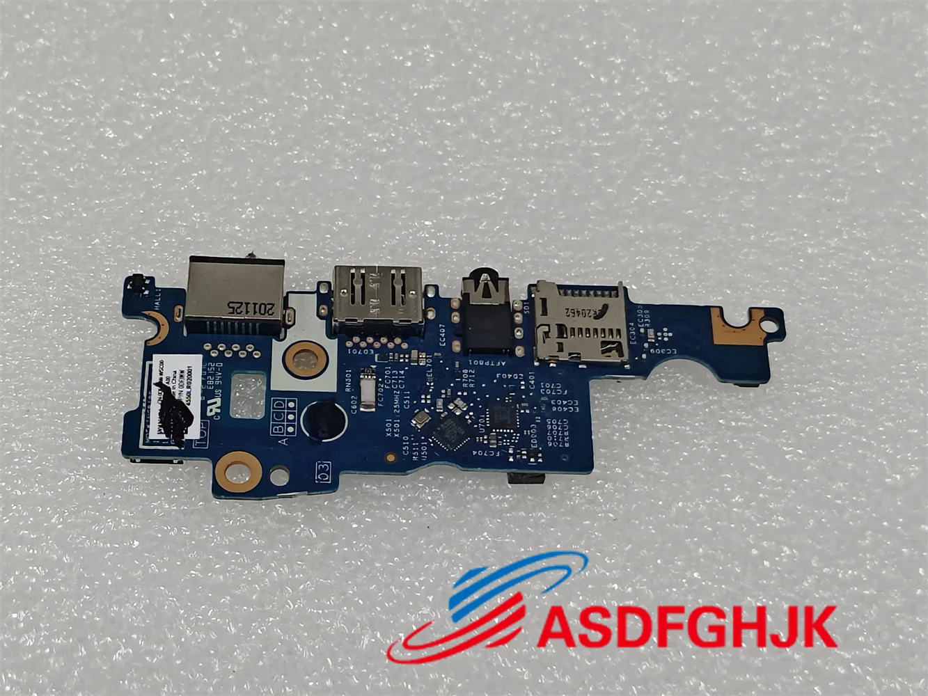 FOR DELL V5501 V5502 USB AUDIO SD CARD ETHERNET WLAN BOARD W CABLE 0DFJMW
