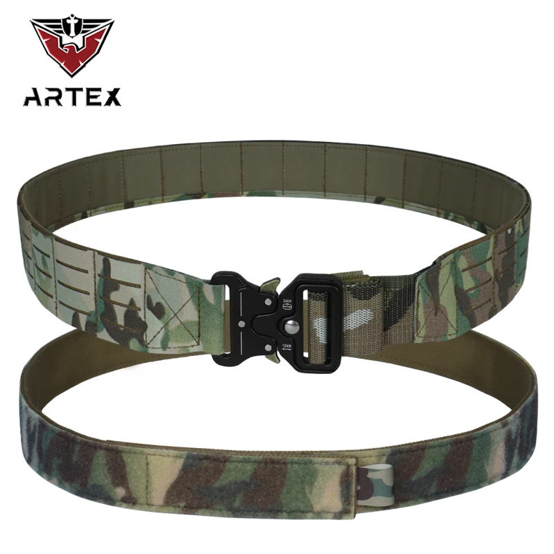 Artex 2 IN 1Quick Release Rigger MOLLE Belt 1.46 Inch Inner & Outer Tactical Heavy Duty Belt