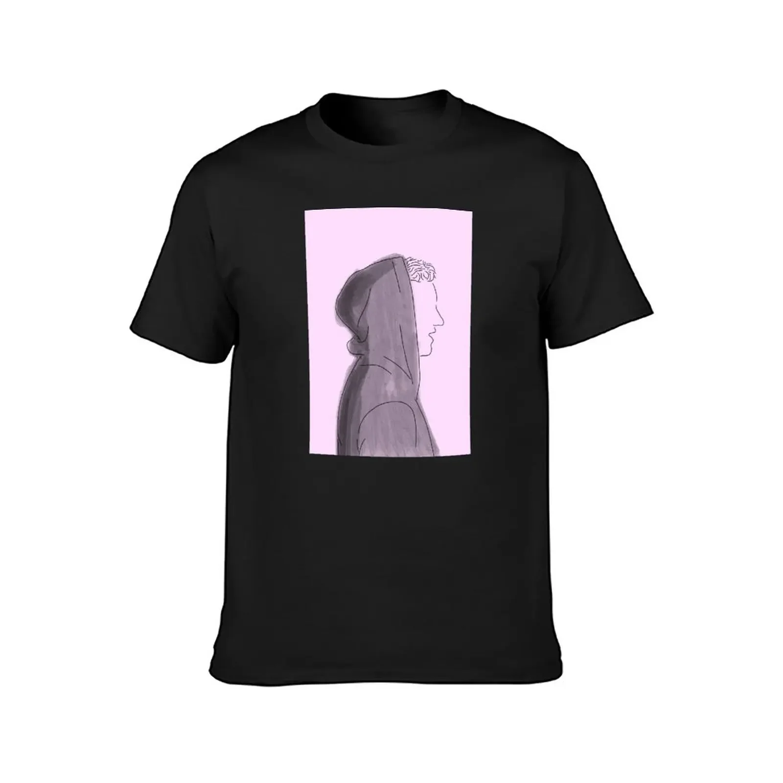 Pink Hood T-Shirt vintage t shirts customs design your own hippie clothes shirts graphic tee t shirts for men