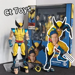 Ct Toys Wolverine Action Figure Deadpool Mafex 096 Figure Mafex138 X-Men Comic Version Figurine Collection Model Toys Kids Gifts