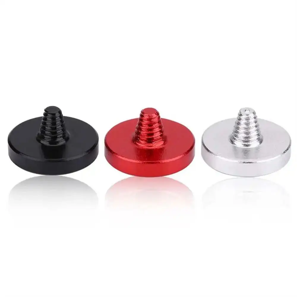 Flat Convex Concave Camera Shutter Button SLR DSLR Black Red Silver Shutter Release Button Soft Metal Camera Triggers