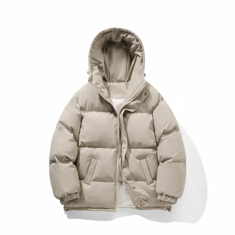 Jaket Musim Dingin Pria Jaket Pria Musim Gugur Musim Dingin Baru Pakaian Luar Kasual Versi Korea Jaket Empuk Ringan Jaket Wanita