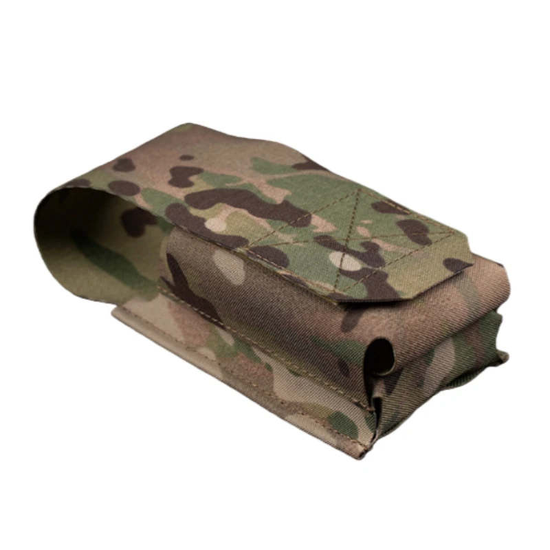 Podwójna ładownica na magazynki 5.56 z klapką - akcesorium kompatybilne z MOLLE, wiele opcji kombinacji do kamizelek myśliwskich