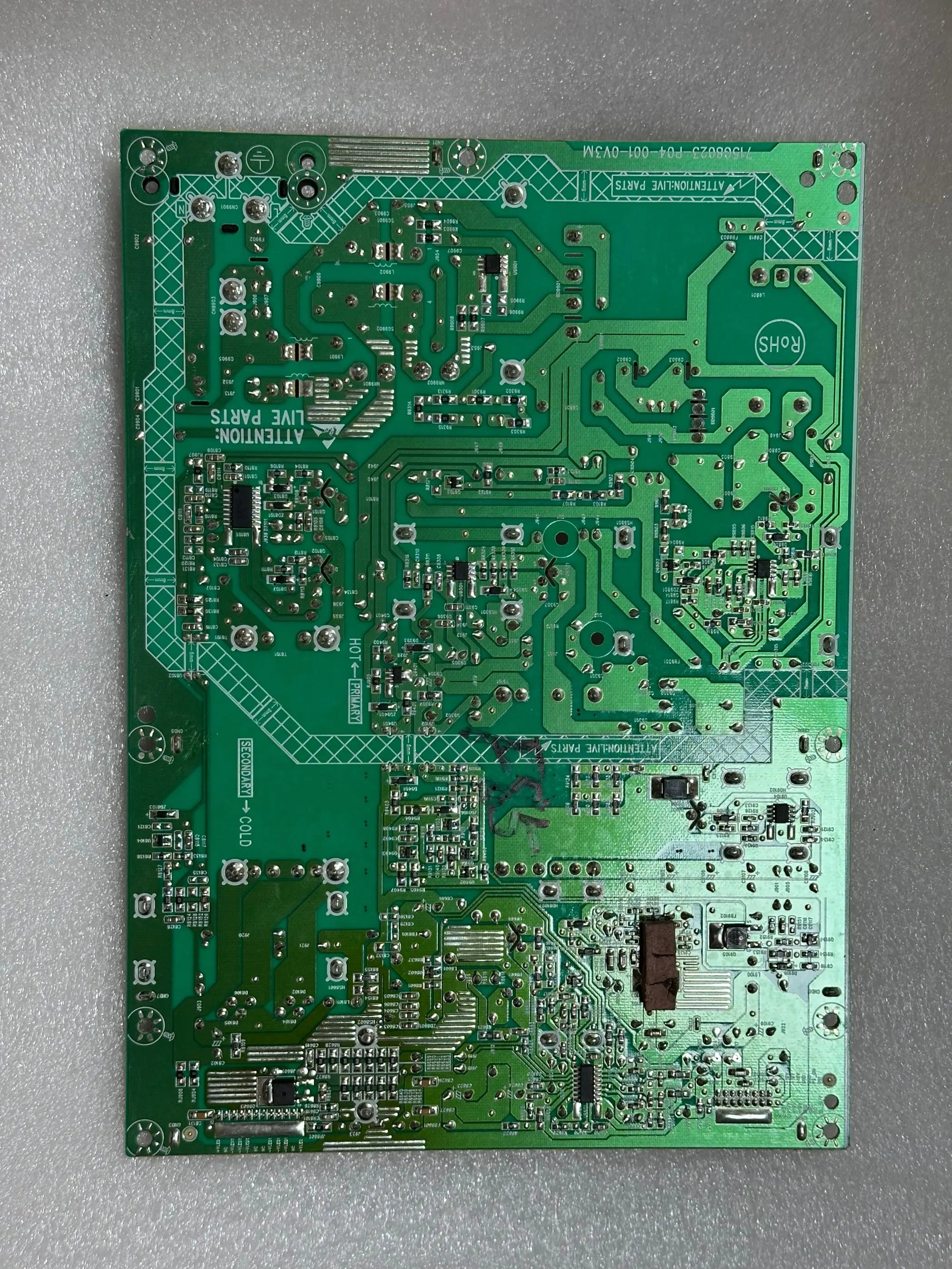 Original BDM4350 power board 715G8023-P04-001-0V3M