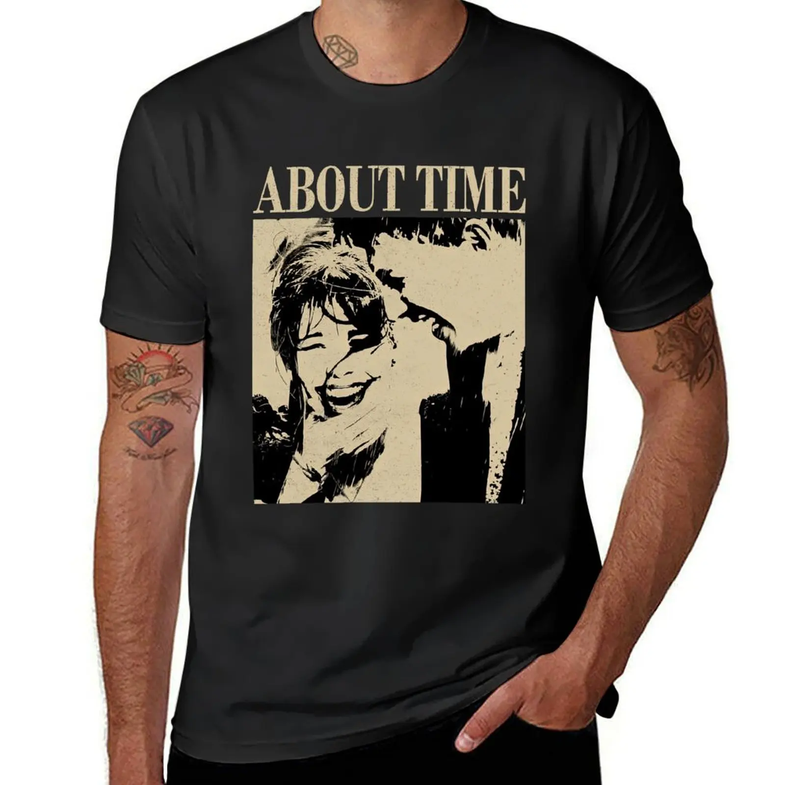 

About Time - vintage T-Shirt tops heavyweights heavy weight t shirts for men